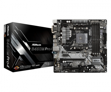 Дънна платка Asrock B450M PRO4