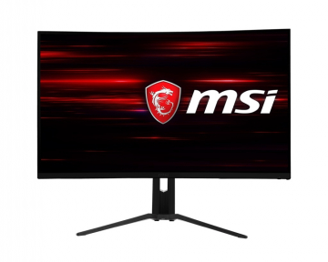 Монитор MSI Optix MAG322CR, 31.5", VA, 180Hz, 1ms, 1920x1080, Curve 1500R, Gaming OSD, FreeSync Premium, HDR Ready, Night Vision, Anti-Flicker, 300cd/m2, Contrast 3000:1, DCR 100M:1, 2xHDMI 2.0, 1x DP, 1x USB type C (DP alt.), 2xUSB 2.0, 1x Earphone, Heig