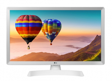 Монитор LG 24TN510S-WZ, 23.6" WVA, LED non Glare, Smart webOS 3.5, TV Tuner DVB-T2/C /S2, 1000:1, Mega DFC, 200cd, 1366x768, Wi-Fi, LAN, Composite/Component, WiFi, HDMI, CI Slot, USB 2.0, HOTEL MODE, Speaker 2x5W, White