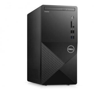 Настолен компютър Dell Vostro 3888 MT, Intel Core i3-10100 (6M Cache, 4.3 GHz), 4GB (1x4GB) 2666MHz DDR4, 1TB SATA, DVD+/-RW, Intel UHD 630, 802.11n, BT, Keyboard&Mouse, Linux, 3Y NBD