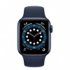 Часовник Apple Watch S6 GPS, 40mm Blue Aluminium Case with Deep Navy Sport Band - Regular