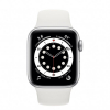 Часовник Apple Watch S6 GPS, 40mm Silver Aluminium Case with White Sport Band - Regular
