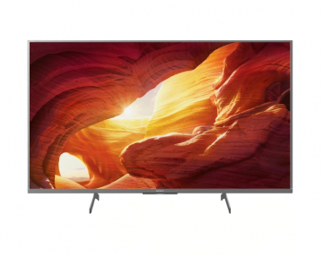 Телевизор Sony KD-49XH8577 49" 4K HDR TV BRAVIA, Edge LED , 4K HDR Processor X1,Triluminos,XR 1000Hz,Dolby Atmos, DVB-C / DVB-T/T2 / DVB-S/S2, USB, Android TV, Voice Remote, Silver