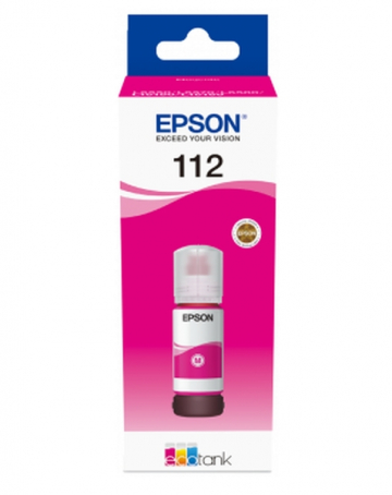 Консуматив Epson 112 EcoTank Pigment Magenta ink bottle