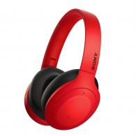 Слушалки Sony Headset WH-H910N, red