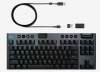 Клавиатура Logitech G915 Wireless TKL Keyboard, GL Clicky Low Profile, Lightspeed Wireless, Lightsync RGB, Game Mode, Media Controls, Carbon