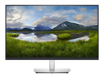 Монитор Dell P3221D, 31.5" Wide LED Anti-Glare, IPS Panel, 5ms, 1000:1, 350 cd/m2, 2560x1440 QHD, HDMI, DP, USB Type-C, USB 3.2, Height Adjustable, Pivot, Swivel, Tilt, Black