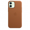 Калъф Apple iPhone 12 mini Leather Case with MagSafe - Saddle Brown