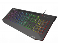 Клавиатура Genesis Gaming Keyboard Lith 400 RGB US Layout RGB Backlight X-Scissor Slim
