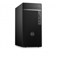 Настолен компютър Dell Optiplex 7080 MT, Intel Core i7-10700 (16M Cache, up to 4.8 GHz), 8GB 2666MHz DDR4, 256GB SSD M.2, Integrated Graphics, DVD RW, Keyboard&Mouse, Win 10 Pro (64bit), 3Y Basic Onsite