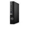 Настолен компютър Dell Optiplex 5080 MFF, Intel Core i5- 10500T (up to 3.8GHz, 6C, 12M), 8GB 2666MHz DDR4, 256GB SSD M.2, Integrated Graphics, Wi-Fi 6+ BT 5.1, Keyboard&Mouse, Windows 10 Pro (64bit), 3Y Basic Onsite