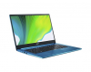 Лаптоп Acer Swift 3, SF314-59-72KF, Core i7 1165G7 (up to 4.4GHz, 8MB), 14" IPS FullHD (1920x1080) Anti-Glare, HD Cam, 8GB DDR4 (on board), 1TB NVMe SSD, Intel Iris X Graphics, Wi-Fi 6 AX201, BT5.0, Backlit Keyboard, MS Win10 Pro, Aqua Blue