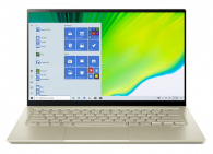 Лаптоп Acer Swift 5 Pro, SF514-55T-52KV, Intel Core i5-1135G7 (up to 4.0Ghz, 8MB), 14.0" IPS FHD (1920x1080) Touch AG Antibacterial, HD Cam, 8GB DDR4, 512GB Intel PCIe SSD, Intel HD, (WiFiAX), BT, FPR, Backlit KBD, Win 10 PRO, Gold