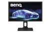 Монитор BenQ PD2700Q, 27" IPS, 4ms, 2560x1440 WQHD, Designer Monitor, 100% sRGB, Eye Care, Flicker-free, LBL, DualView Mode, 1000:1, DCR 20M:1, 10bit, 350 cd/m2, HDMI, DP, miniDP, Speakers, Height Adj., Swivel, Pivot, Tilt, Black