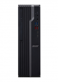 Настолен компютър Acer Veriton VX4670G, Intel Core i5-10400 / up to 4.30GHz, 12MB, 8GB DDR4, 256GB SSD M.2, DVD+RW & CardReader, Intel UHD, Keyboard & Mouse USB, 300W, Kbd, Mouse, NO OS, 3Y Warranty