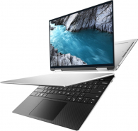 Лаптоп Dell XPS 9310 ( 2 in 1 ), Intel Core  i7-1165G7 (12MB Cache, up to 4.7 GHz), 13.4" 16:10 UHD+ WLED Touch (3840 x 2400), HD Cam, 16GB 4267MHz LPDDR4, 512GB PCIe NVMe x4 SSD on board, Intel(R) Iris Xe Graphics, Wi-Fi 6,  BT 5.0, Backlit KBD, FPR, Win
