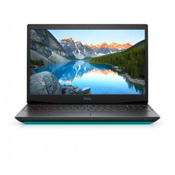 Лаптоп Dell G5 15 5500, Intel Core i7-10750H (12MB Cache, up to 5.0 GHz) 15.6" FHD (1920X1080) 300Hz 300nits WVA AG, HD Cam, 16GB, 2x8GB, DDR4, 2933MHz, 1TB M.2 PCIe NVMe SSD, GeForce RTX 2060 6GB GDDR6, Wi-Fi 6, BT, BKbd, FPR, Win 10, Interstellar Dark