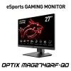 Монитор MSI Optix MAG274QRF-QD, 27", 165Hz, 1ms, Rapid IPS, Quantum Dot, 2560x1440, G-Sync Compatible, Gaming OSD, Mystic Light, 97% DCI-P3, AG, USB hub, 300 cd/m2, Contrast 1000:1, DCR 100M:1, 1xDP(1.2a), 2xHDMI(2.0), 1xTypeC DP alt., Heigh Adj., VESA 10