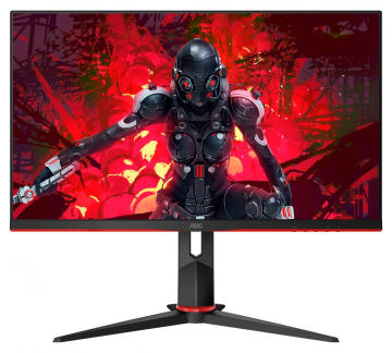 Монитор AOC 27G2U5/BK, 27" WLED IPS, 1920x1080@75Hz, 4ms GtG/1ms MPRT, 250cd/m2, 1000:1, DC20M:1, FreeSync, FlickerFree, Low Blue Light, 2Wx2, Tilt, Height Adjust, Pivot, Swivel, D-SUB, HDMI, DP, 4xUSB 3.0