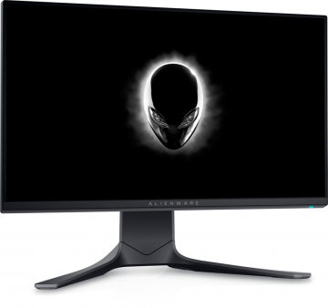 Монитор Dell Alienware AW2521HFA, 24.5" LED Anti-Glare, IPS, 1ms GtG, AMD FreeSync Premium, G-Sync, 1000:1, 400 cd/m2, 1920x1080 FullHD at 240Hz, 99% sRGB , AMD FreeSync, HDMI, DP, USB 3.0 Hub, Height Adjustable, Pivot, Swivel, Tilt, Black