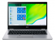 Лаптоп Аcer Spin 3, SP314-21N-R45P, Ryzen 5 3500U(up to 3.7GHz, 4MB), 14'' FHD IPS Multitouch, 8GB(4 on board), 512GB SSD PCIe, HD Cam, BT5.0, Backlight KBD,USB Type-C 3.2 Gen 2, Fingerprint reader, Active pen, Win 10 Home , 1.5kg.