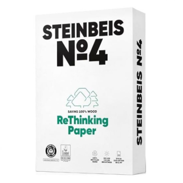 Рециклирана хартия STEINBEIS №4 Rе Thinking Paper A4 80 гр