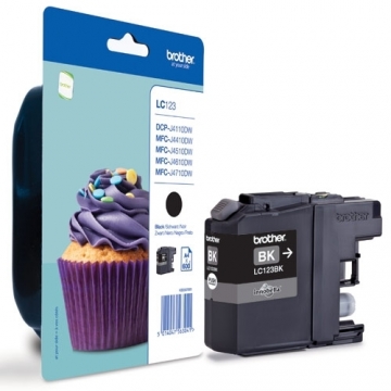 Консуматив Brother LC-123 Black Ink Cartridge for MFC-J4510DW