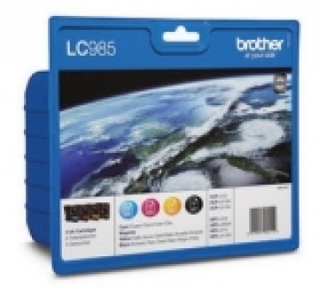 Консуматив Brother LC-985 BK/C/M/Y VALUE BP Ink Cartridge Set