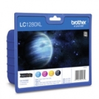 Консуматив Brother LC-1280XL BK/C/M/Y Value Bonus Pack Ink Cartridge