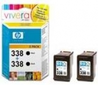 Консуматив HP 338 2-pack Black Inkjet Print Cartridges