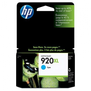 Консуматив HP 920XL Cyan Officejet Ink Cartridge