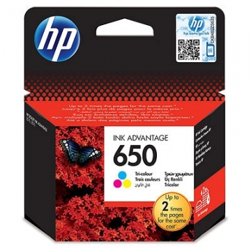 Консуматив HP 650 Tri-color Ink Cartridge