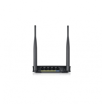 Рутер ZyXEL NBG-418N v2, Router Wireless 802.11n (300Mbps), 4x10/100Mbps, WPA2, 2x 5dBi antenna