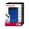 Твърд диск Transcend 1TB StoreJet 2.5" H3B, Portable HDD, USB 3.1